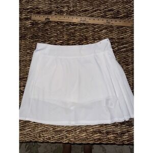 Callaway Women's Golf Skort Large White Pleated Skirt